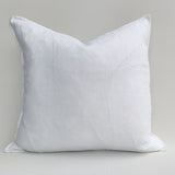 Stonewashed Heavy Weight French Linen Cushion - White