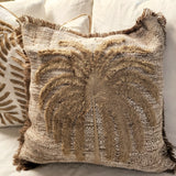 Latte Palm Cushion
