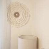 White Feather Juju Hat