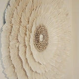 White Feather Juju Hat