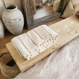 April Textured Throw