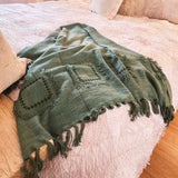 Emily Throw | olive