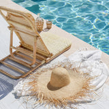 Rattan Beach Chair | Natural