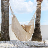 Island Breeze Macramé Hammock | Natural