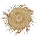 Moroccan Palm Leaf Sun Hat | Natural
