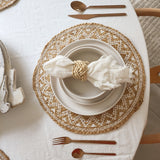 Raffia Knot Napkin Ring