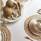 Textured Cotton Napkin | Ivory