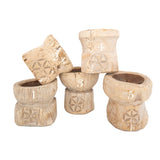 Vintage Indian Seeder Candle Holder