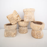 Vintage Indian Seeder Candle Holder