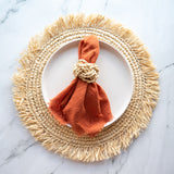 Raffia Knot Napkin Ring