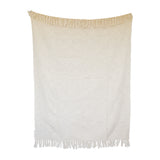 Henley Cotton Throw | Natural