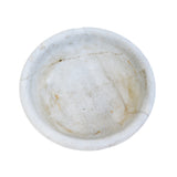 Antique Indian Carved Marble Bowl