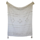 Dalia Tufted Throw | Grey