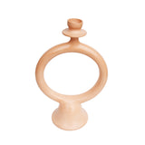 Moroccan Round Tadelakt Ceramic Candle Stick