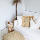 Raffia Floor Cushion