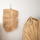 Raffia Feather Wall Hanging