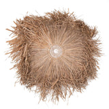 Raffia & Shell Juju Hat-Boho Abode-bali,brown,decor,handmade,juju,juju hat,raffia,shell,wall decor,wall hanging