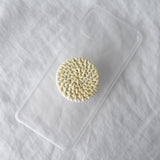 Rattan Pop Socket | Natural Light