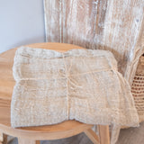 Handloomed Linen Tea Towel | Natural