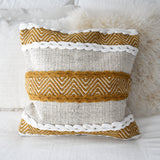 Savannah Boho Cushion | Caramel