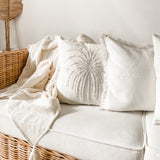 White Palm Throw