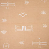 Mayan Brushed Cotton Woven Throw | Butterscotch