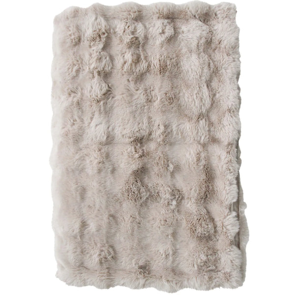 Lux Faux Fur Blanket | Fawn