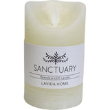 Sanctuary Flameless Candle | Ivory