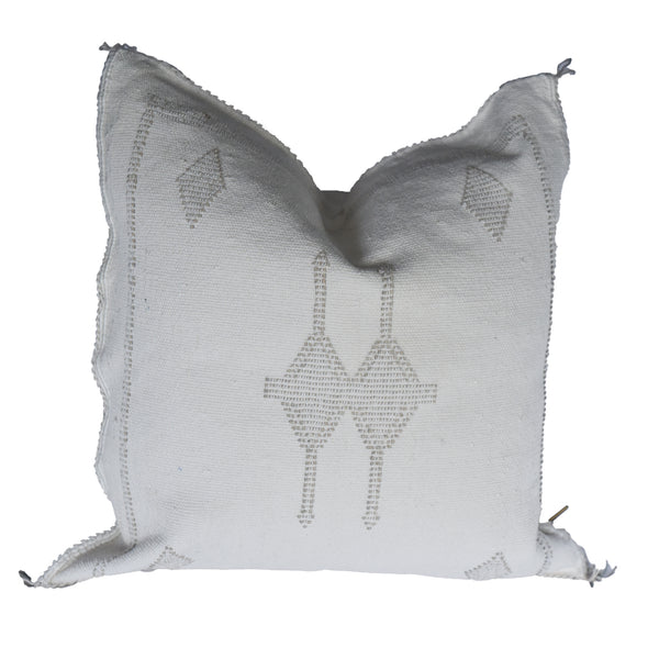 Cactus Silk Cushion | Ivory #833