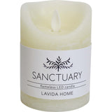 Sanctuary Flameless Candle | Ivory