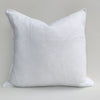 Stonewashed Heavy Weight French Linen Cushion - White