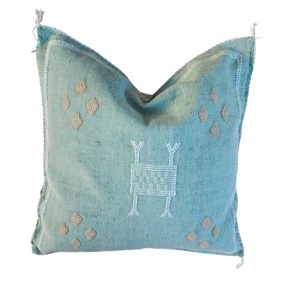 Cactus Silk Cushion | Sage Green #1103