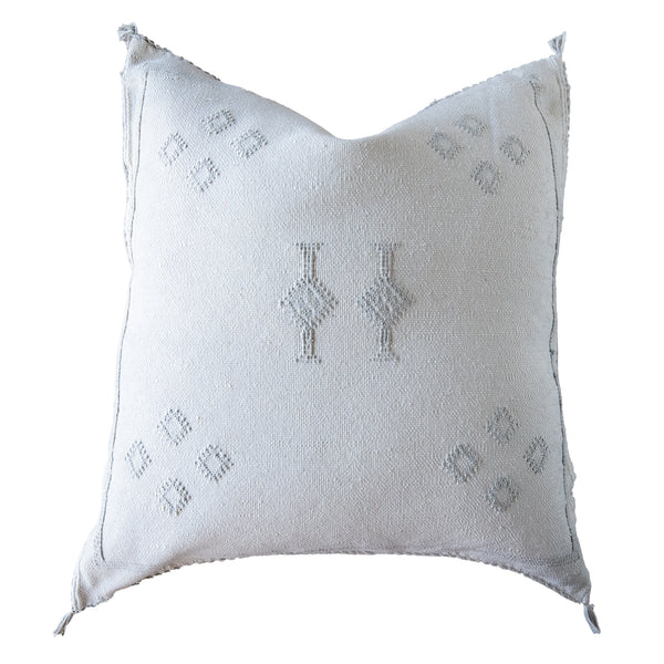 Cactus Silk Cushion | Ivory #9 | Signature Collection