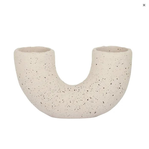 Arch Cement Vase | Nude