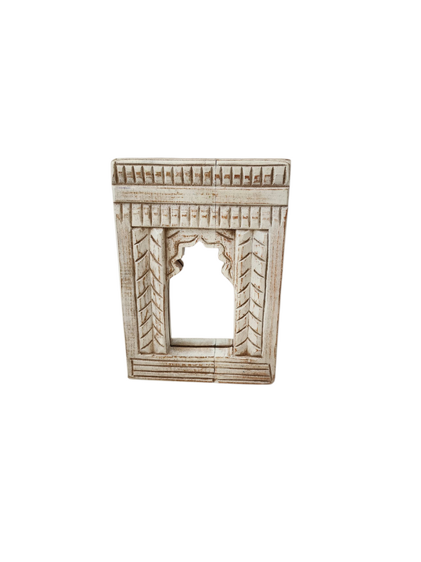Vintage Indian Temple Mirror | Whitewash