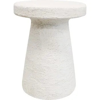 Capri Stool White | Side Table