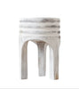 Wren Timber Stool White Wash | Side Table