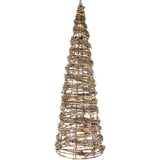 Gold Light Christmas Tree | Table Decor