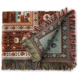 Norwegian Wood Woven Cotton Throw | Picnic Blanket