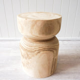 Burleigh Timber Stool | Side Table
