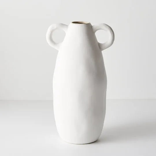 Arc Organic Vase | White