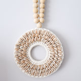 Mini Cowrie Shell Disk Tassel