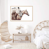 Neutral Horses-Boho Abode-animal,Art Print,beige,Bohemian,Boho,Canvas,cream,Framed Print,horse,horses,landscape,neutral,palomino,Print,rustic,stallion,tan