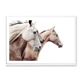 Neutral Horses-Boho Abode-animal,Art Print,beige,Bohemian,Boho,Canvas,cream,Framed Print,horse,horses,landscape,neutral,palomino,Print,rustic,stallion,tan