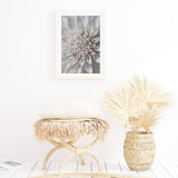 Dahlia Flower-Boho Abode-Art Print,blooms,Bohemian,Boho,Canvas,cream,dahlia,dahlia flower,floral,flower,Framed Print,ivory,neutral,portrait,Print,scandi,white