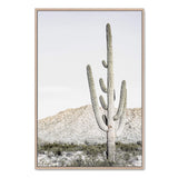 Desert Cactus-Boho Abode-Art Print,beige,blush',Bohemian,Boho,cacti,cactus,california,californian,Californian desert,Canvas,desert,desert dunes,desert sand,dunes,Framed Print,mountain,neutral,portrait,Print,sand