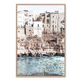 Amalfi Coast Ocean Bliss-Boho Abode-amalfi,amalfi bliss,amalfi city,amalfi coast,architecture,Art Print,bliss,blue,Bohemian,Boho,building,Canvas,city,cliffs,coast,coastal,Framed Print,hamptons,italy,ocean,portrait,Print,waves