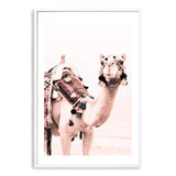 Bohemian Desert Camel-Boho Abode-Art Print,blush,Bohemian,Boho,camel,Canvas,desert,desert camel,Framed Print,moroccan,moroccan camel,morocco,neutral,peach,portrait,Print