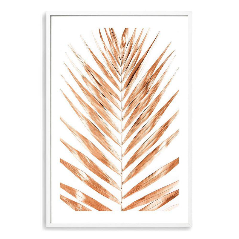 Gold Palm Leaf-Boho Abode-Art Print,blush,Bohemian,Boho,Canvas,dried,dried leaves,Framed Print,palm leaves,peach,pink,portrait,Print