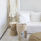 Palm Cove Timber Stool | Side Table